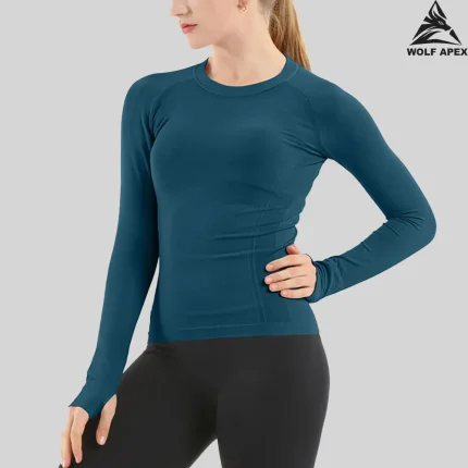 Custom Women's Compression Shirts WA-WCU-001