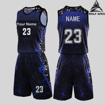 Custom Basketball Uniforms WA-BBU-001